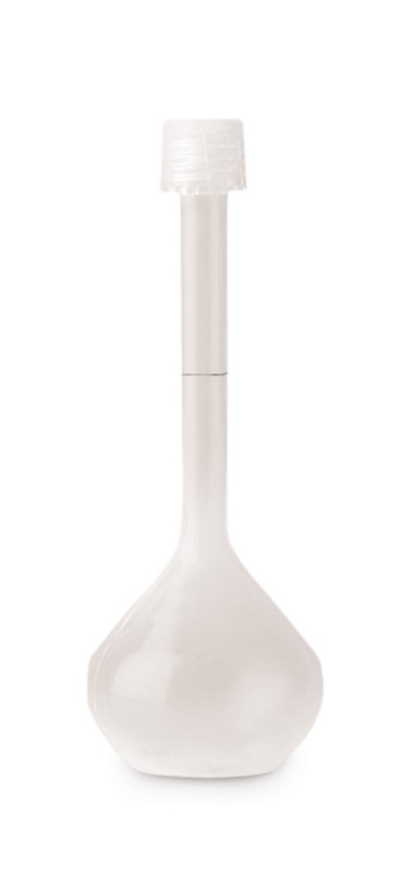 Volumetric flask, class A, PFA, with screw cap made of PFA, 500 ml, 2 unit(s)