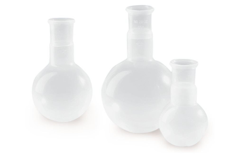 Round bottom flask made of PFA, 250 ml, NS 29/32, 1 unit(s) — Carl Roth, cod XY63.1