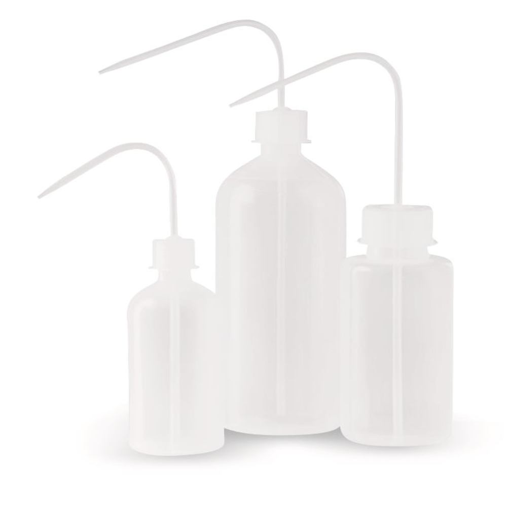 Wash bottles, LDPE, GL 63, 1000 ml, H 226 mm, 1 unit(s)