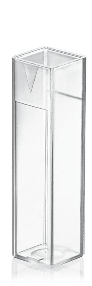 Disposable cuvettes, PS, macro, 2.5 - 4.5 ml, 100 unit(s)
