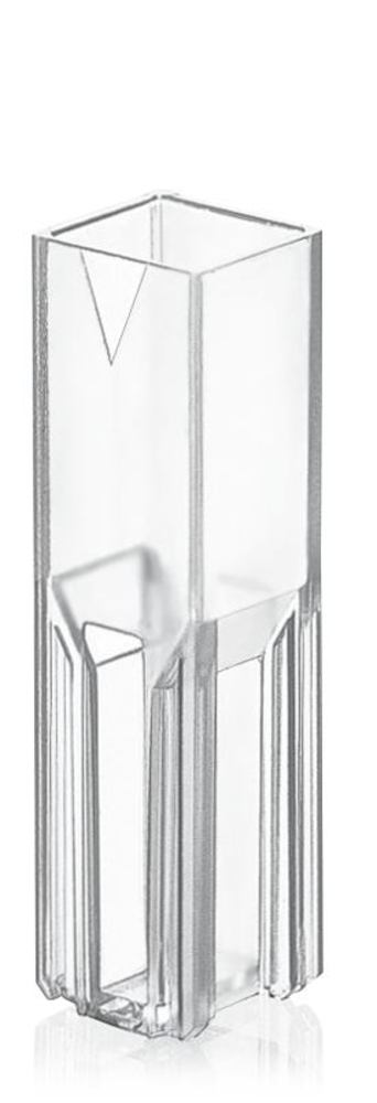 Disposable cuvettes, PS, semi-micro, 1.5 - 3.0 ml, 100 unit(s)