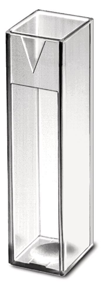 Disposable cuvettes, PMMA, macro, 2.5 - 4.5 ml, 100 unit(s)