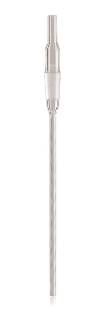 Gas inlet tube, straight, joint 14/23, install. length app. 200 mm, 1 unit(s)