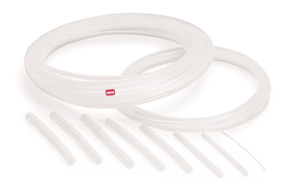 Rotilabo®-FEP-tube, transparent, inner-Ø 3.96 mm, outer-Ø 6.35 mm, 5 m