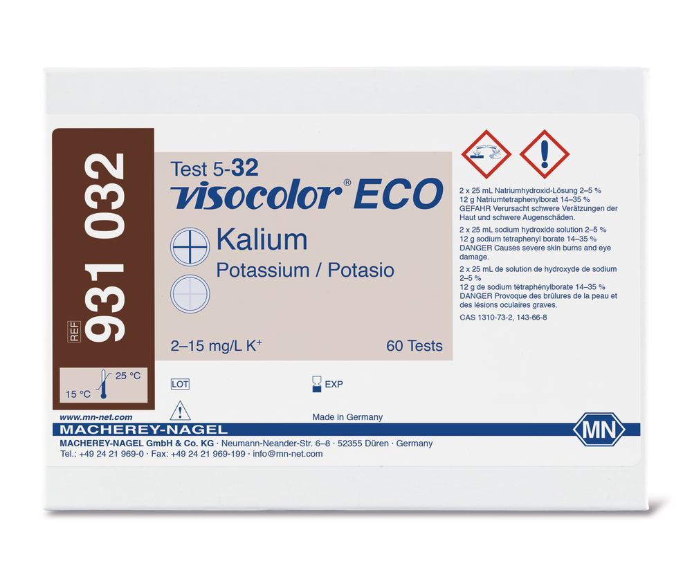 VISOCOLOR® ECO test kit, potassium K+, 1 unit(s)
