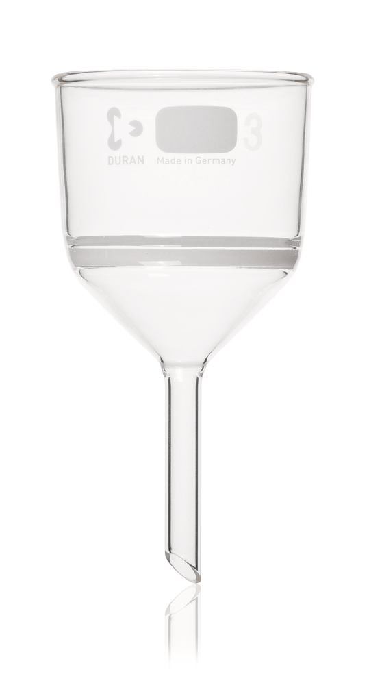 Fritted filter funnel, 125 ml, borosilicate glass 3.3, porosity 5, 1 unit(s)