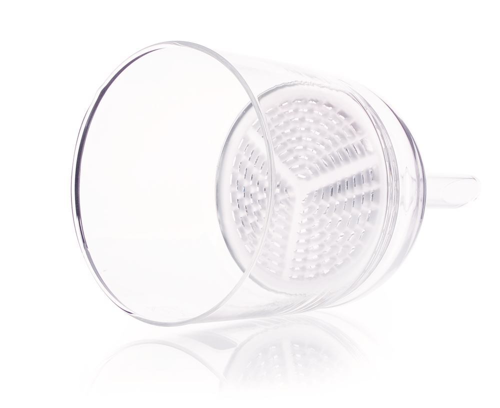 Slotted sieve filter (Büchner funnel), DURAN®, for filter Ø of 110 mm, 1000 ml