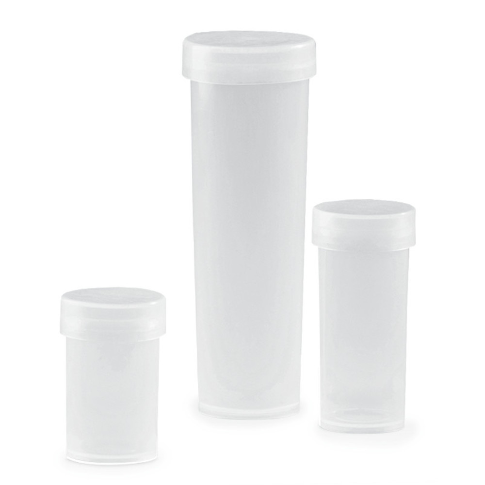 Sample bottle, PP, Ø 30 mm, 50 ml, with snap-on lid, 10 unit(s)
