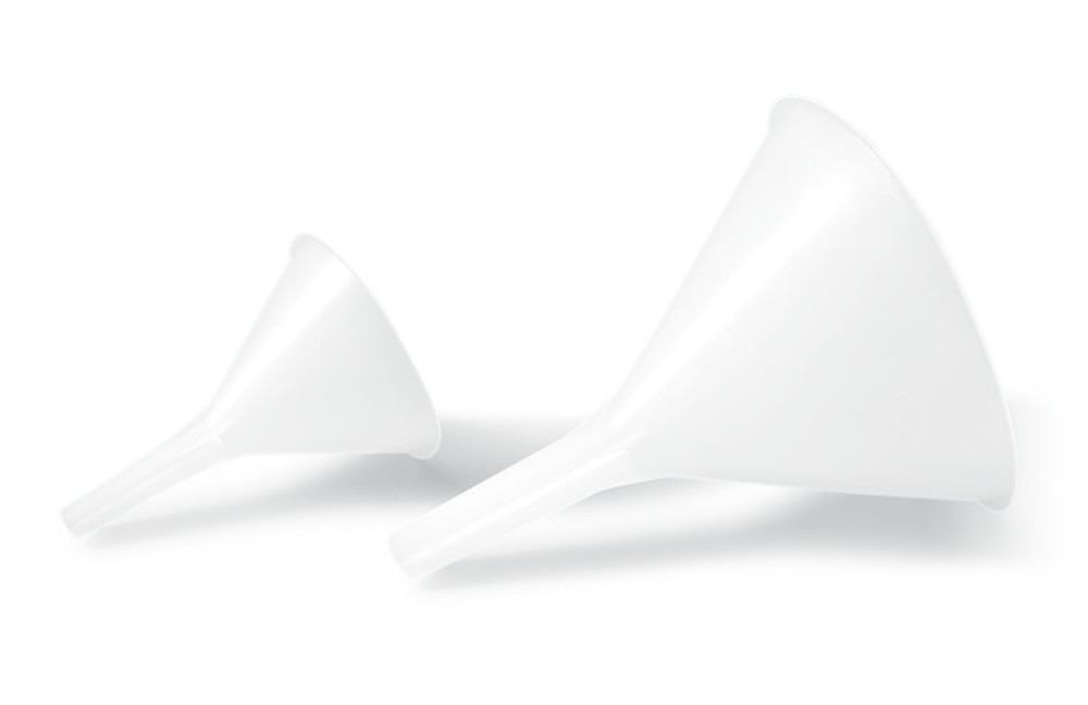 Funnel, made of PP, Ø 30 mm, H 47 mm, 1 unit(s)