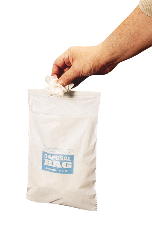 Disposal bag, self-adhesive, HMHD, thickness 25.4 µm, 50 unit(s)