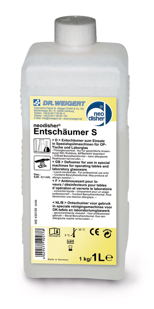 neodisher® Entschäumer S, 1 l, 1 l