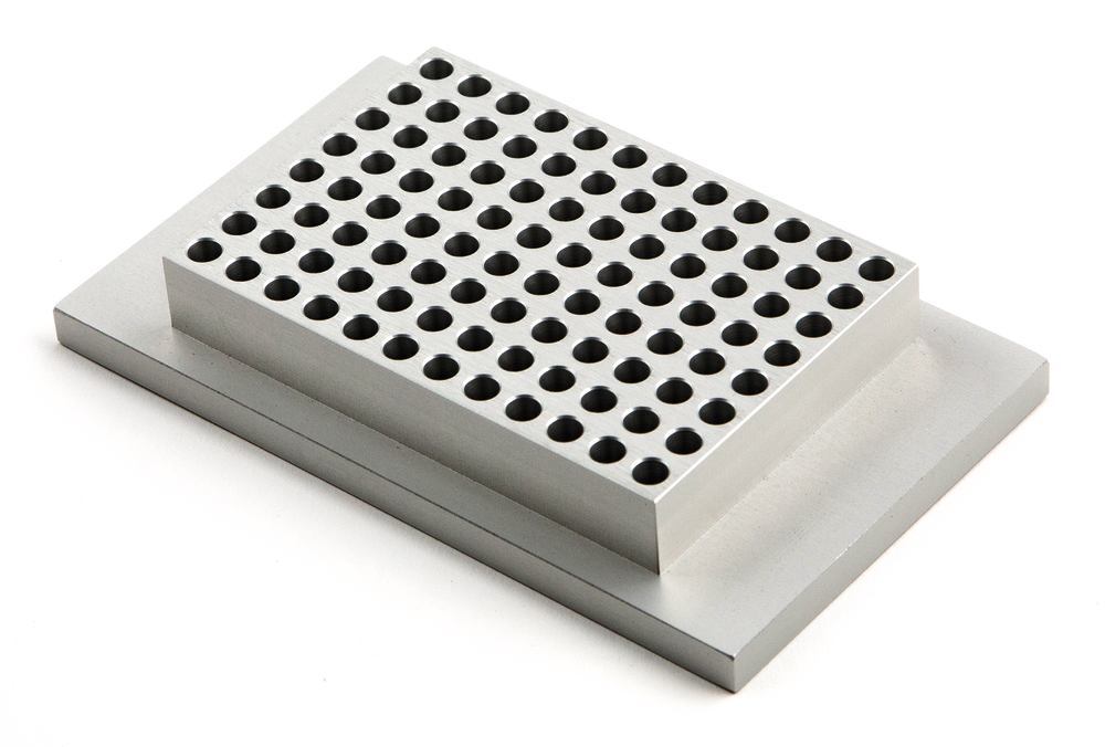 Accessories interchangeable block for 96-well PCR trays and microtiter plates