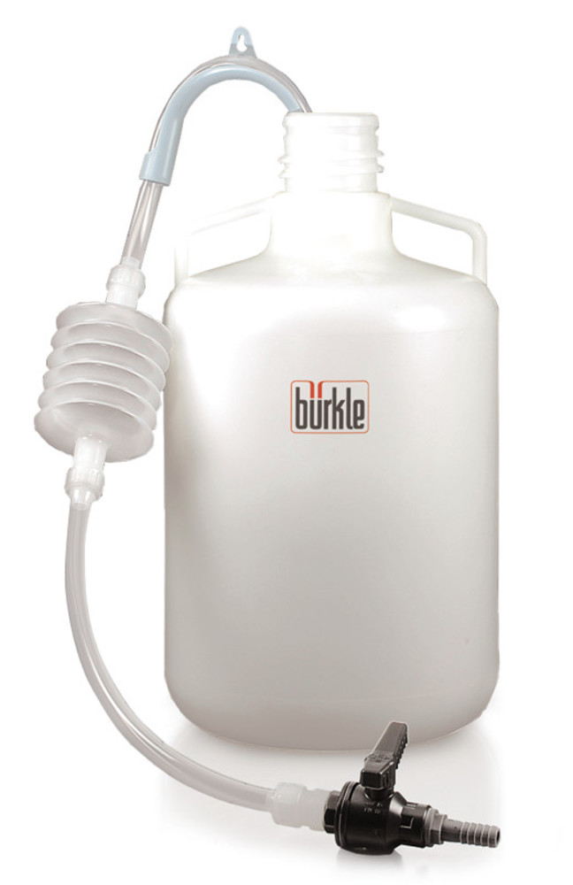 Siphon with stopcock, Delivery rate, 9 l/min, 1 unit(s)