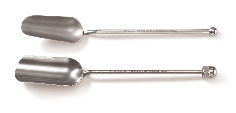 Filling scoops with knob handle, L 190 mm, 1 unit(s)
