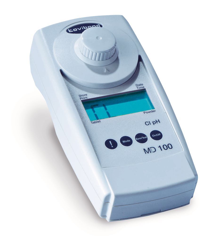 Chlorine photometer MD100, measuring range 0.01 to 6.00 mg/l, 1 unit(s)