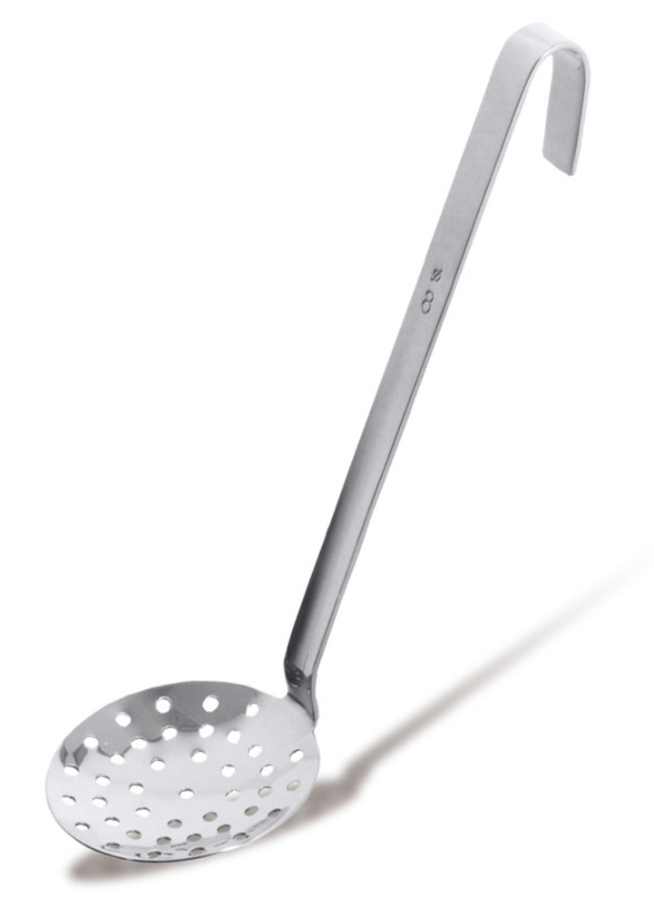Rotilabo®-slotted ladles, flat, Stainless steel 18/10, Ø 80 mm, 1 unit(s)