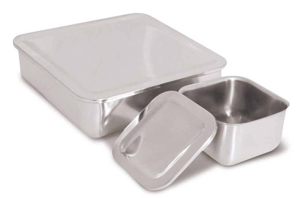 Rotilabo®-deep-freeze boxes, stainless steel 18/10, 2 l, 1 unit(s) — Carl Roth, cod YH11.1