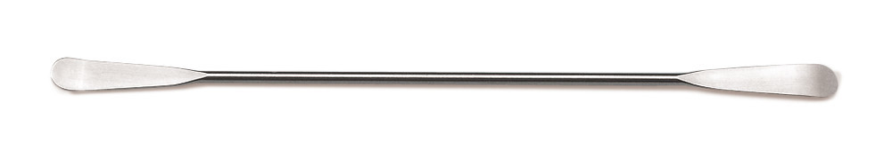 Double spatula type 2, length  150 mm, blade width 7 mm, blade length 28 mm