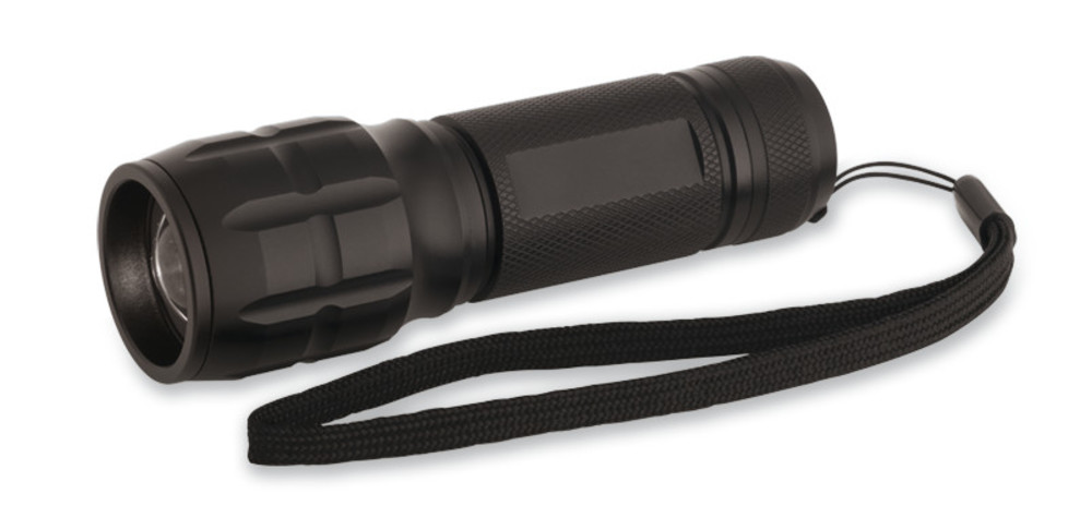 LED torch, 3 W, 120 m illumination range, 1 unit(s)