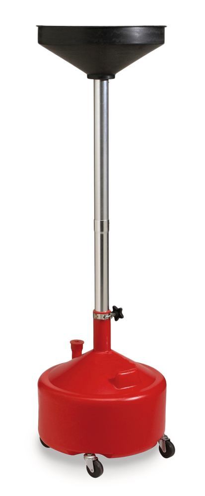 Emergency shower test trolley, 30 L, 4 castors, 1 unit(s)