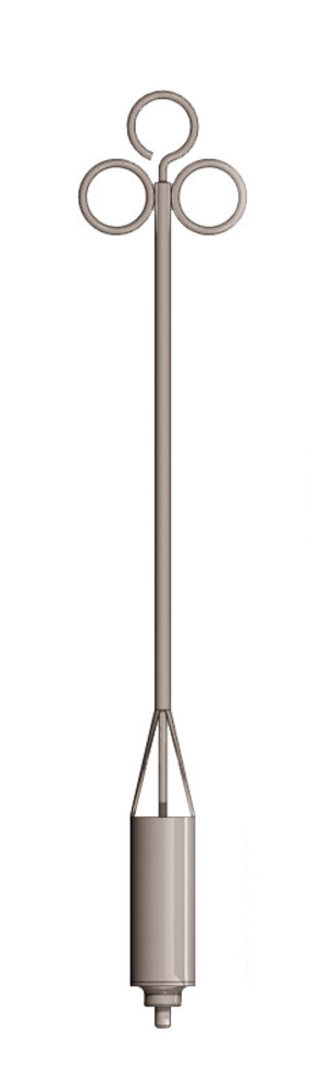 Liquid collector, 540 mm, 100 ml, thumb hole, 1 unit(s)