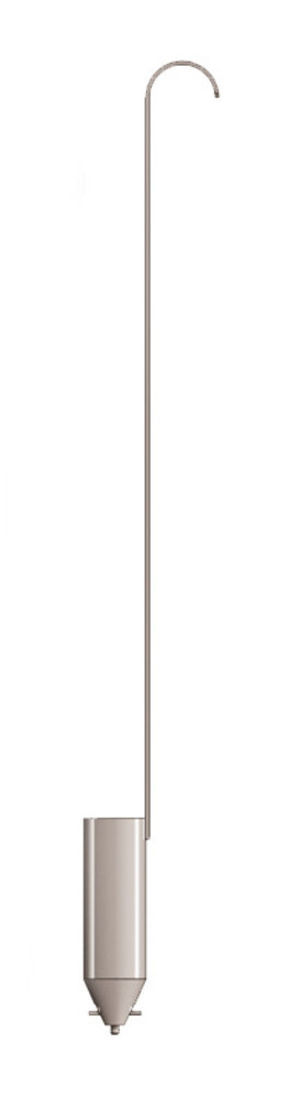 Liquid collector, 455mm, 50ml, open by placing onto bottle, 1 unit(s)
